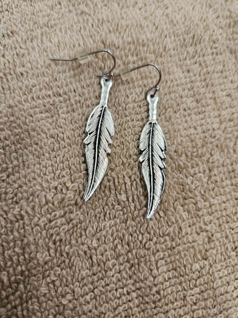 Montana Silver Smith feather earrings